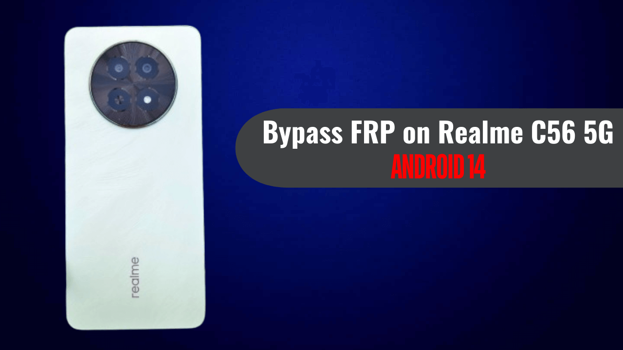 Realme C65 5G FRP Bypass